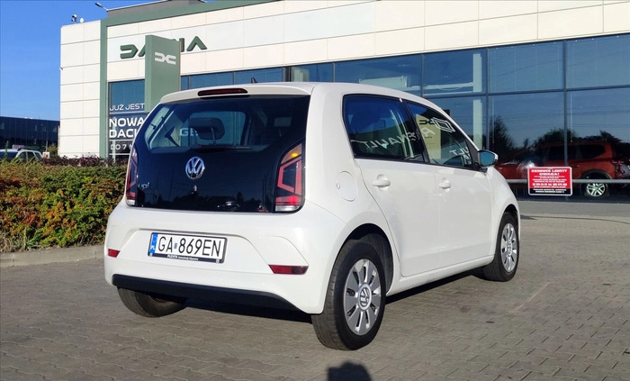 Volkswagen up! cena 38000 przebieg: 61451, rok produkcji 2019 z Poznań małe 172